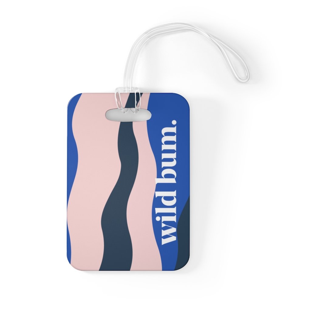 Wild Bum Luggage Tag